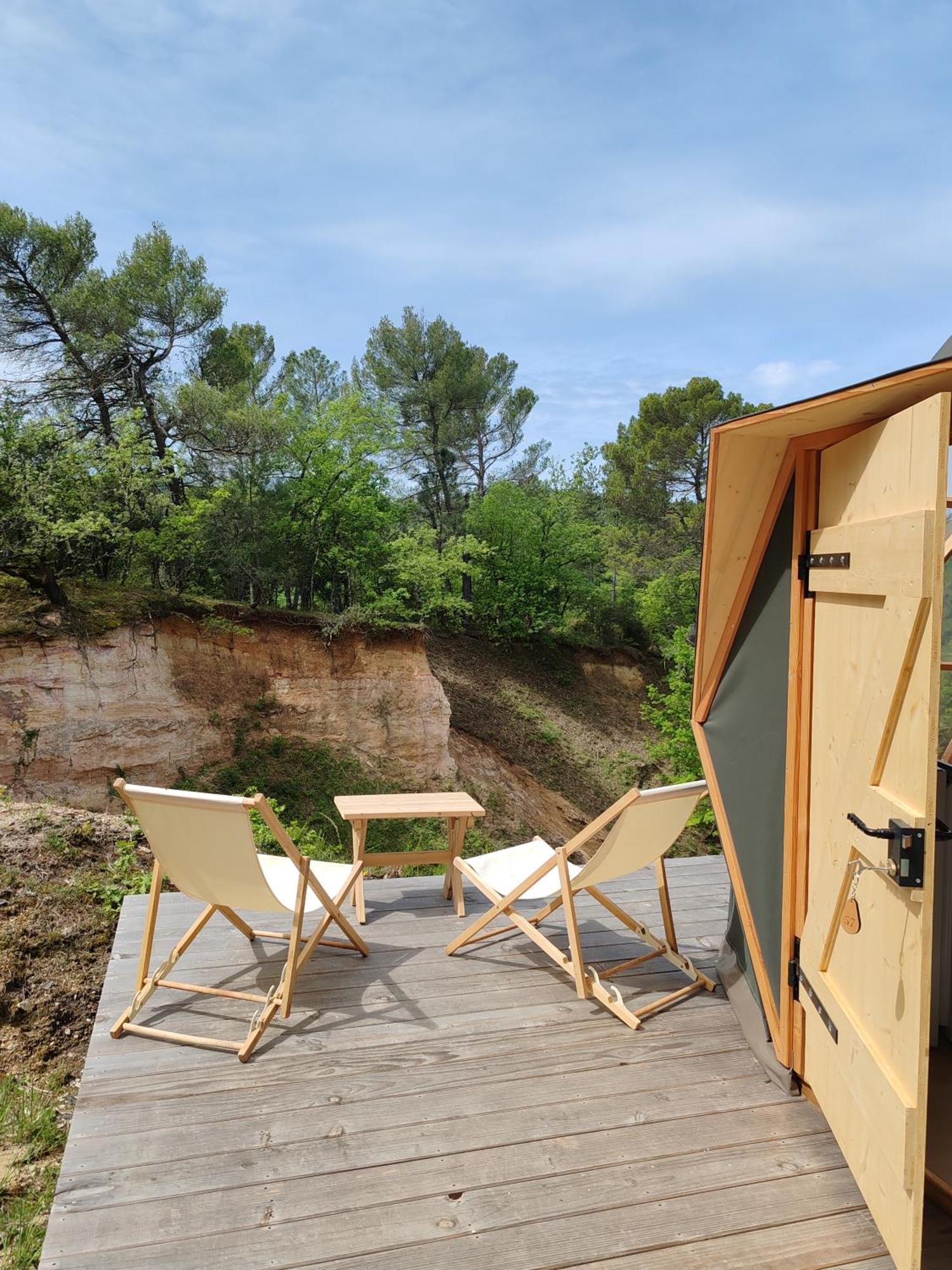 Camping Le Colorado Rustrel Zewnętrze zdjęcie